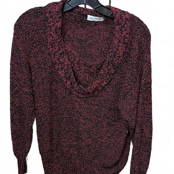 Sweaters - Scoop Neck Woven Swater by Jer Dor